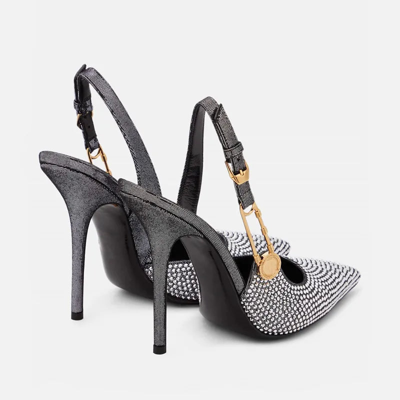Gleam Crystal Heels