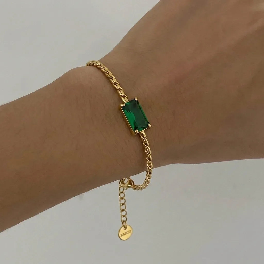Zircon Statement Bracelet