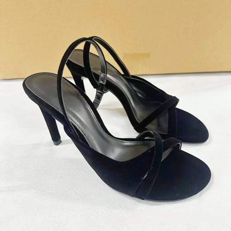Willow Velvet Sandals