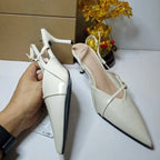 Sunset Patent Heels
