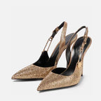 Gleam Crystal Heels