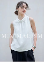 Ruby Stand-Collar Top