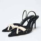 Sparkle Mesh Heels