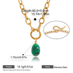 Amazonite Pendant Necklace