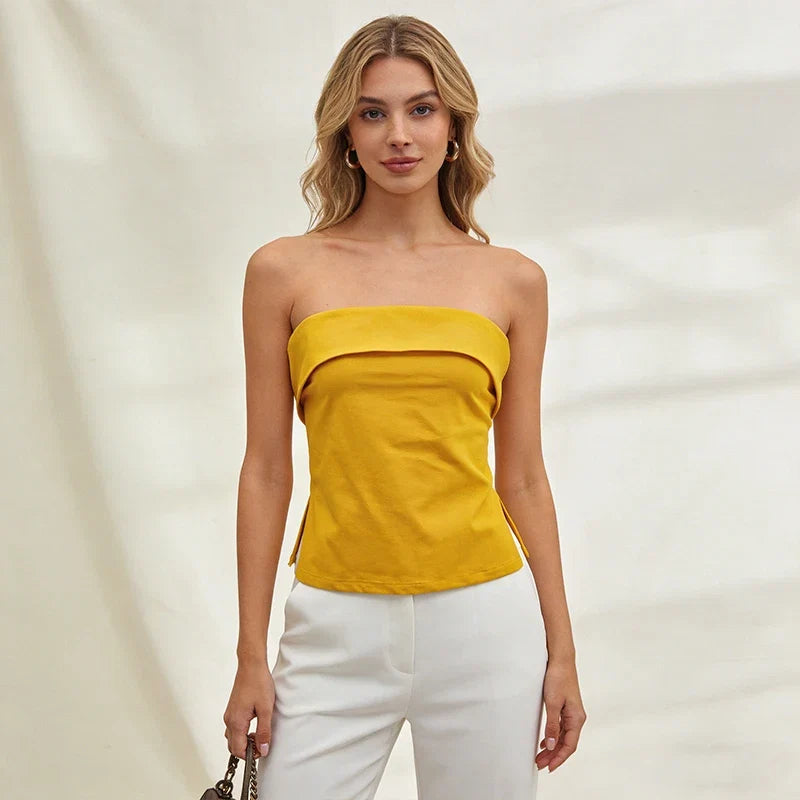 Onyx Open-Back Top