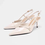 Sunset Patent Heels