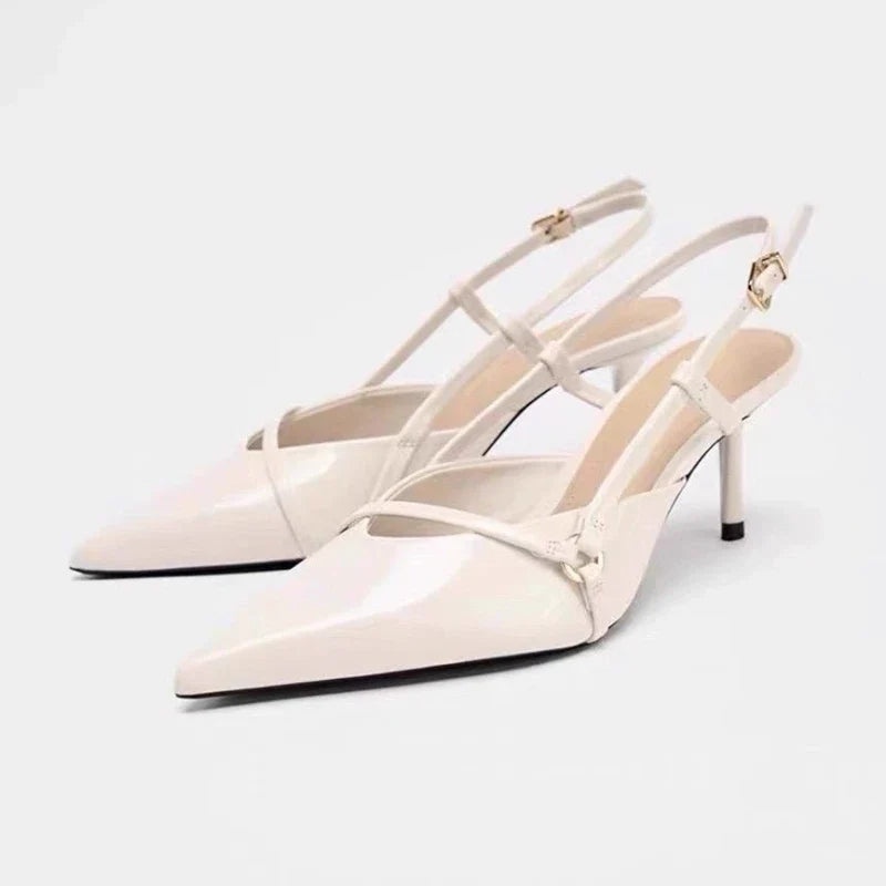 Sunset Patent Heels