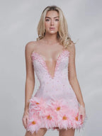 Star Pearl Mini Dress