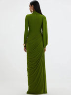 Radiance Asymmetric Maxi Dress