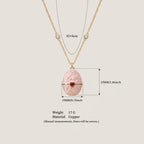Carnelian Locket Necklace