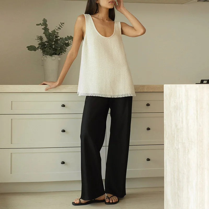 Diamond Fringe Vest