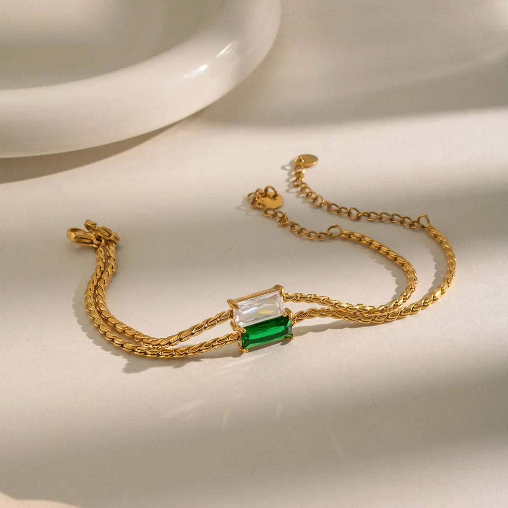 Zircon Statement Bracelet