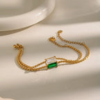 Zircon Statement Bracelet