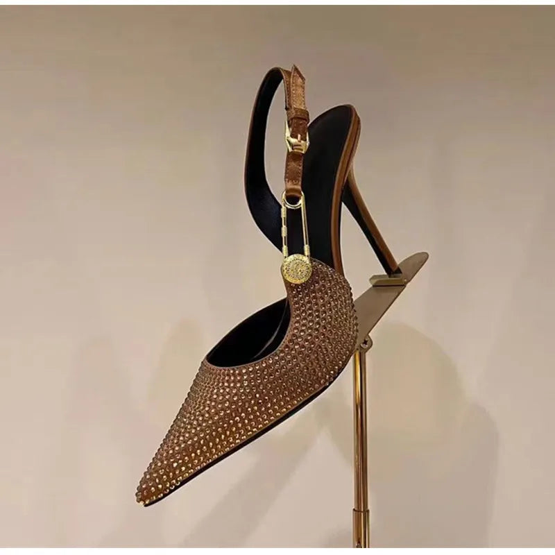 Gleam Crystal Heels