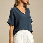 Red Muslin Top