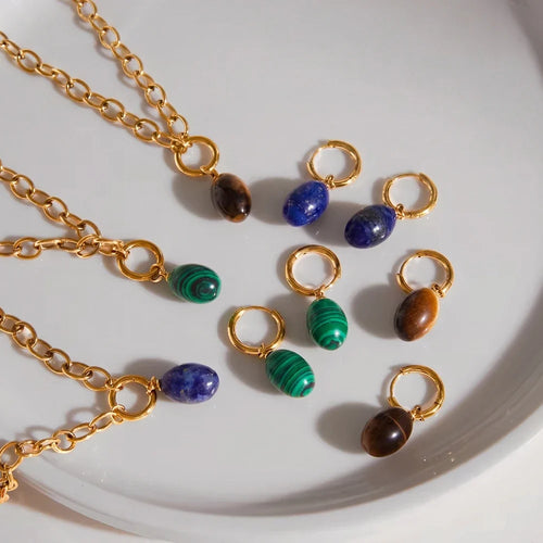 Amazonite Pendant Necklace