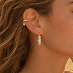 Bronze Drop Earrings