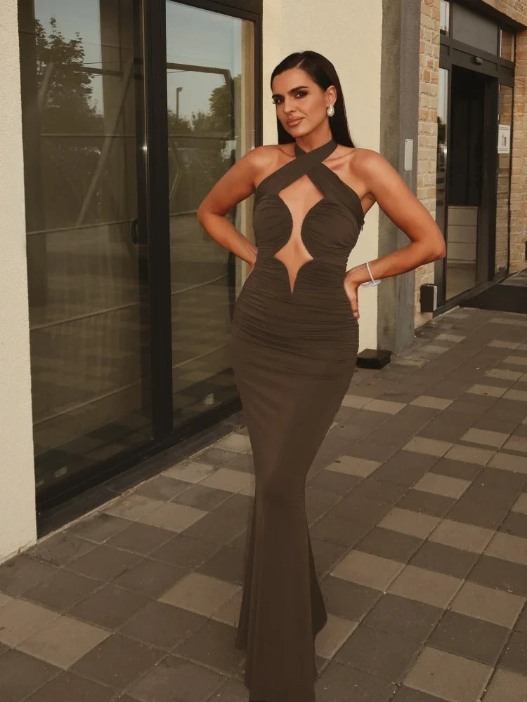Light Laced Maxi Dress