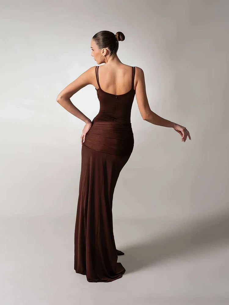 Lagoon Slit Maxi Dress