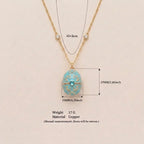 Carnelian Locket Necklace