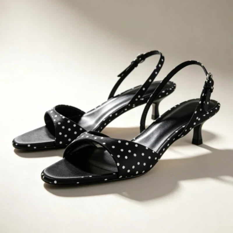 Breeze Polka-Dot Sandals
