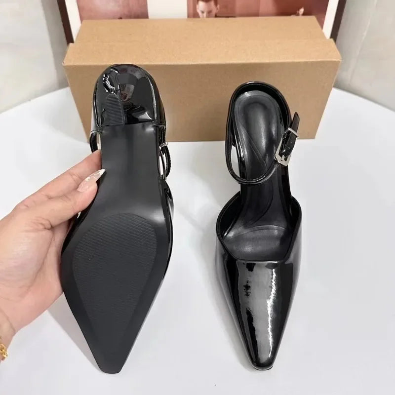 Aura Ankle-Strap Heels