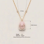 Carnelian Locket Necklace
