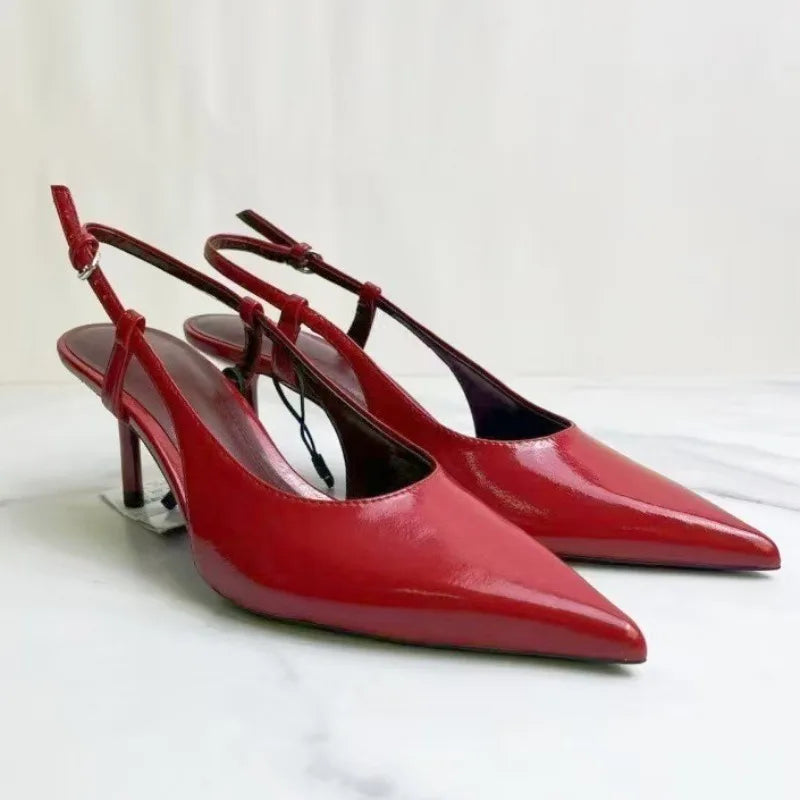 Sea Patent Heels