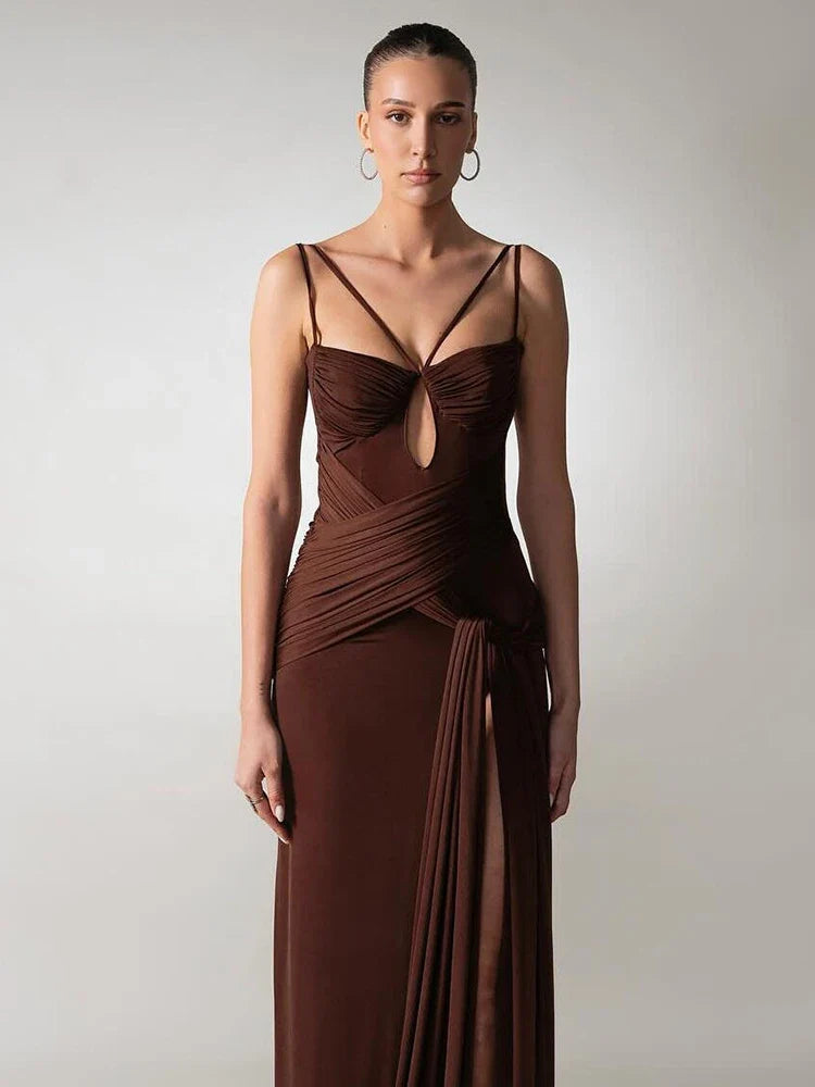 Lagoon Slit Maxi Dress