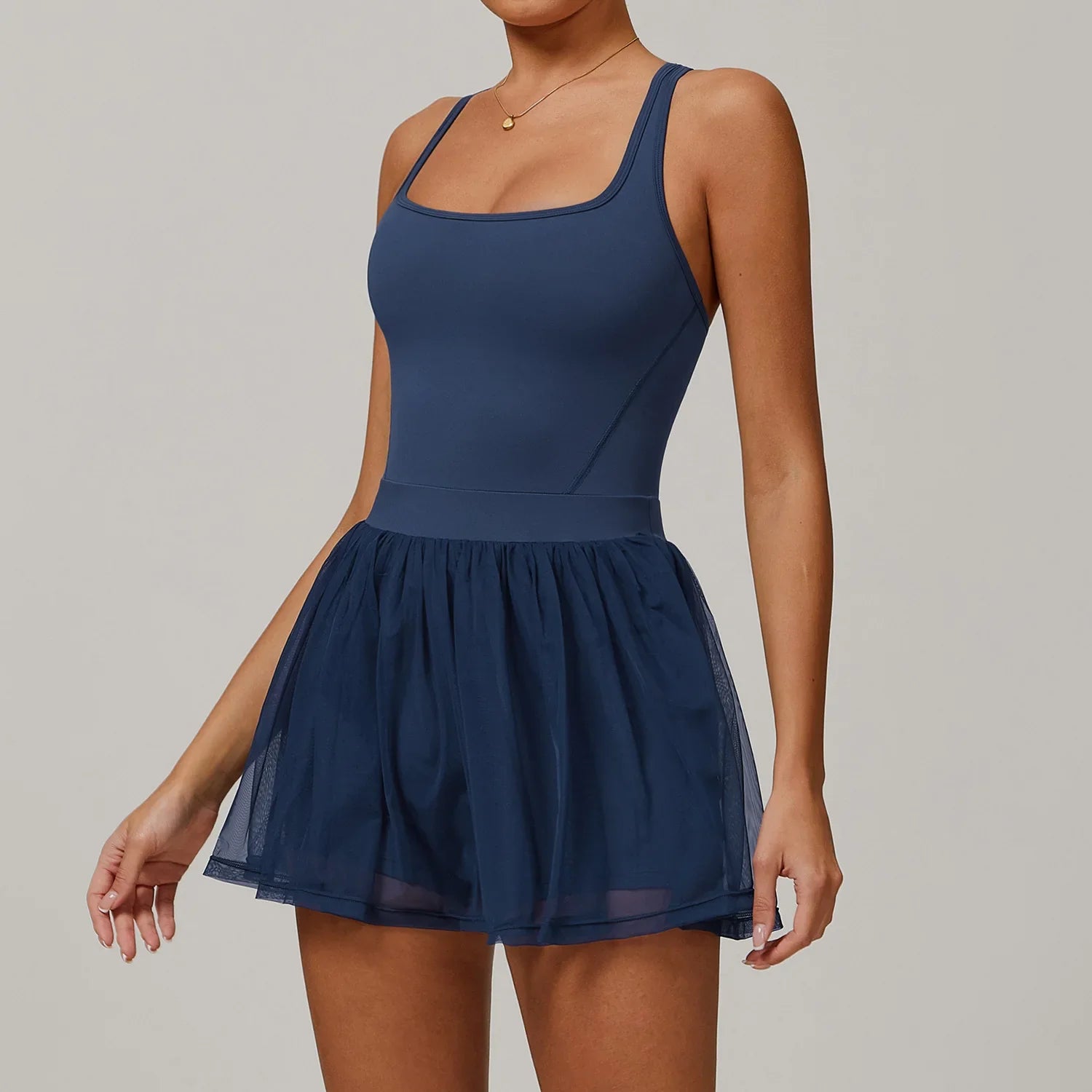 Pistachio Skirted Bodysuit