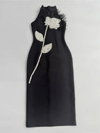Oasis Feather Mini Dress