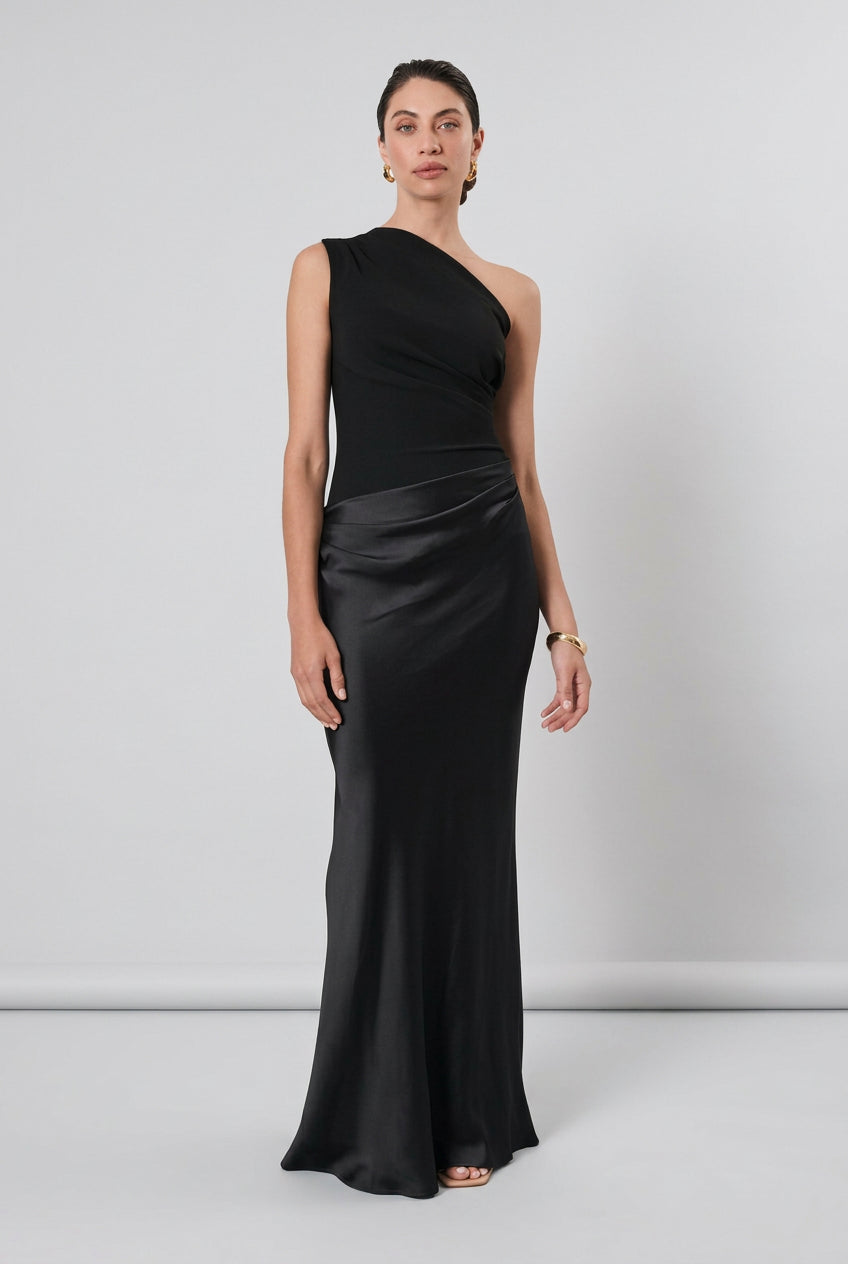 Alba One-Shoulder Maxi Dress