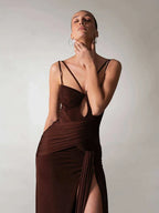 Lagoon Slit Maxi Dress