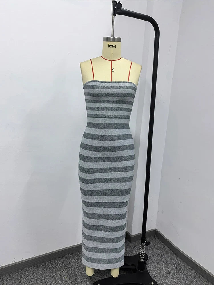Dew Shimmer Maxi Dress
