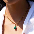 Amazonite Pendant Necklace