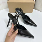 Scarlet Stiletto Heels