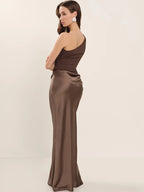 Alba One-Shoulder Maxi Dress