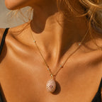 Carnelian Locket Necklace