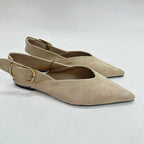 Myrrh Suede Flats