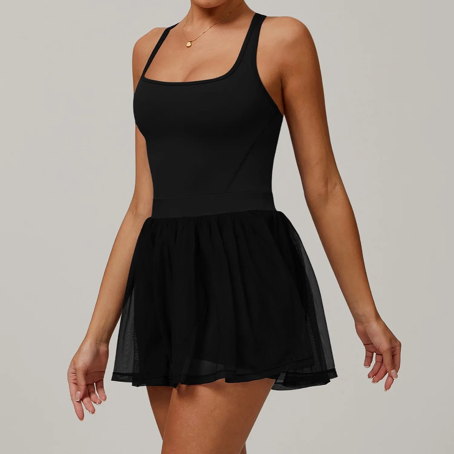 Pistachio Skirted Bodysuit