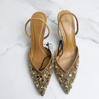 Swallow Embellished Heels