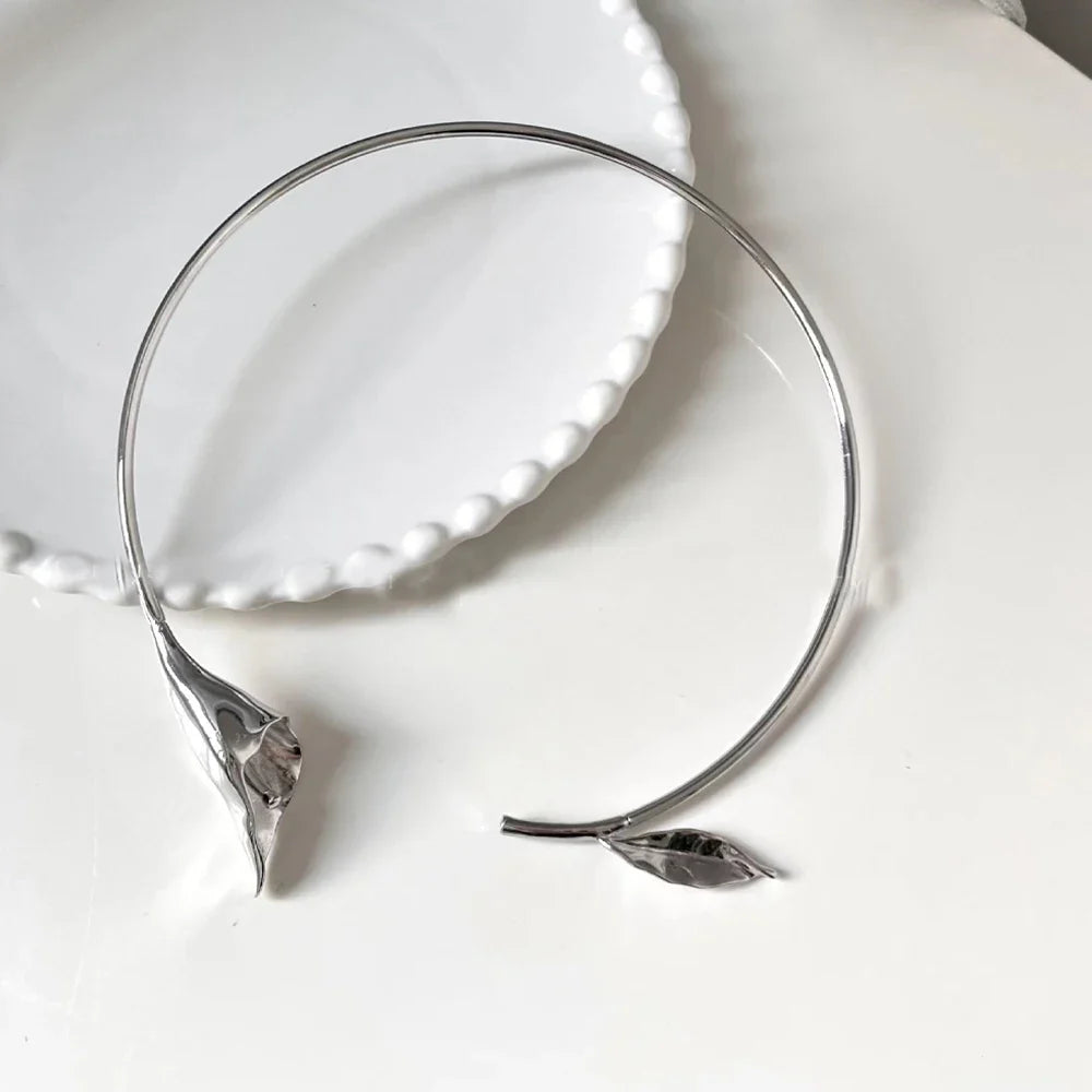 Obsidian Collar Necklace