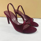 Willow Velvet Sandals