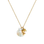 Moonstone Charm Necklace