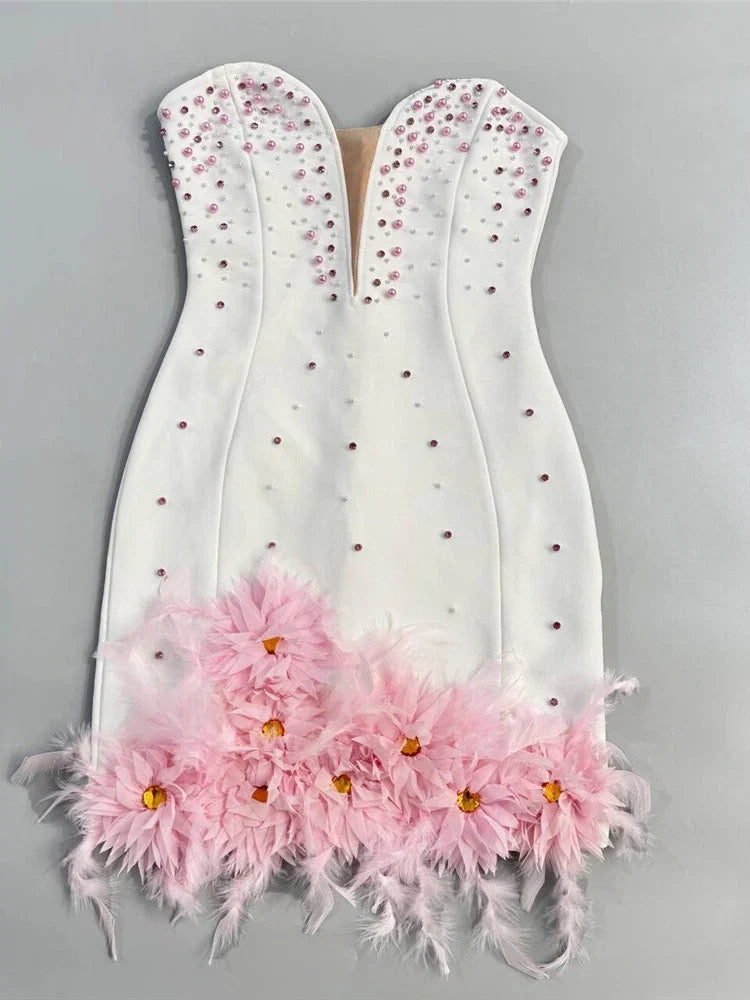Star Pearl Mini Dress