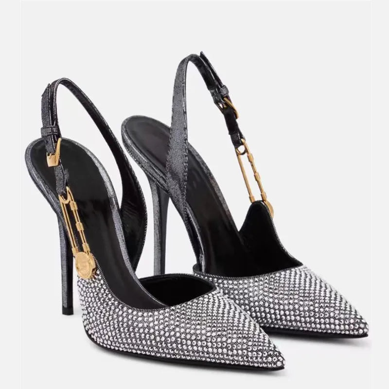 Gleam Crystal Heels