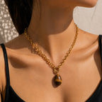 Amazonite Pendant Necklace