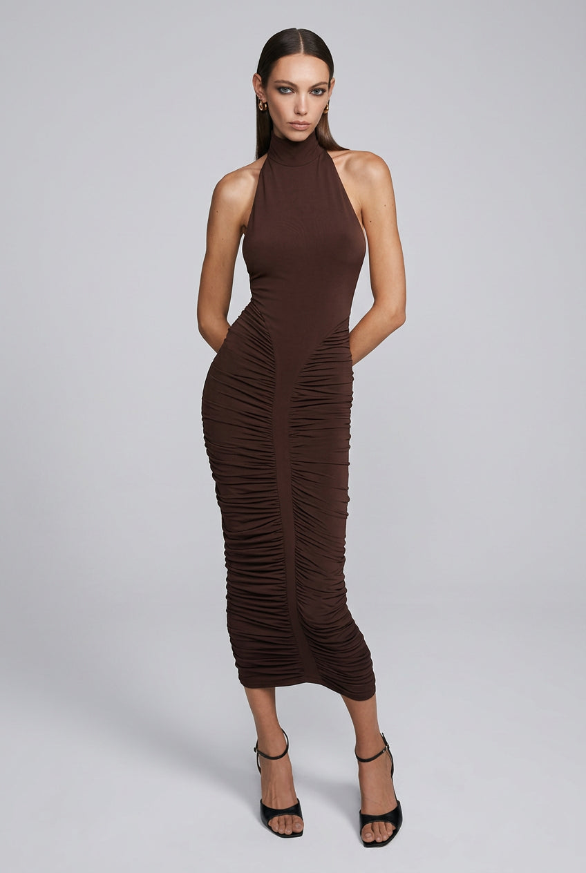 Dalia Halter Maxi Dress