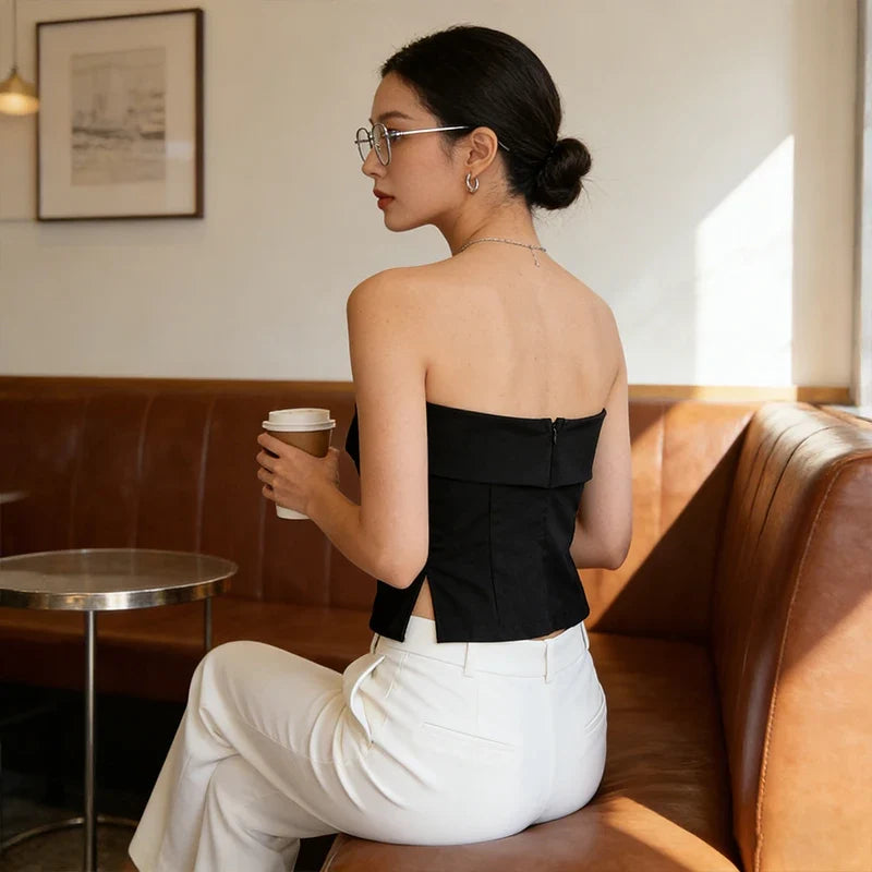 Onyx Open-Back Top