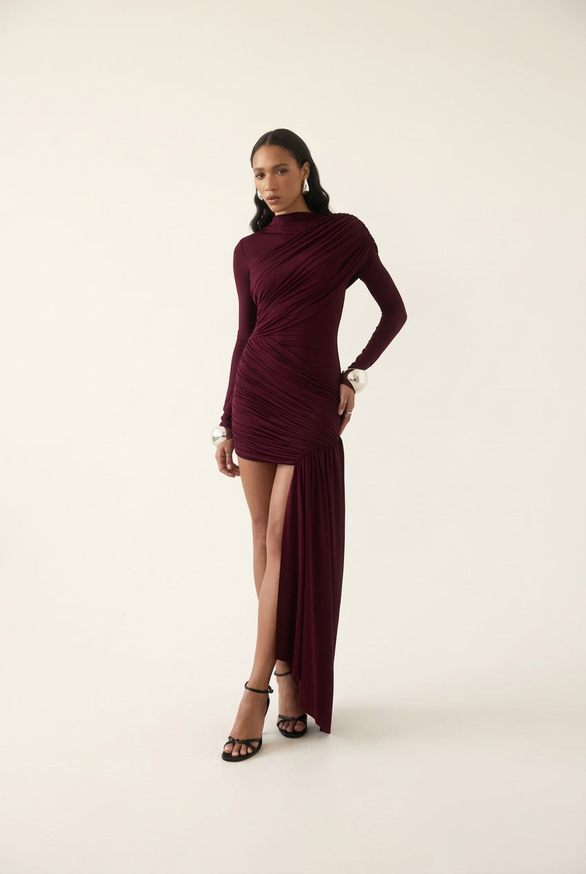 Amara Draped Mini Dress